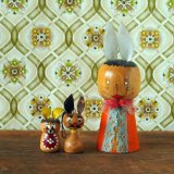 イースターのうさぎ3体セット