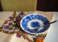 画像3: ポーランドPRL　ヴウォツワヴェク陶器　青い花模様 (3)