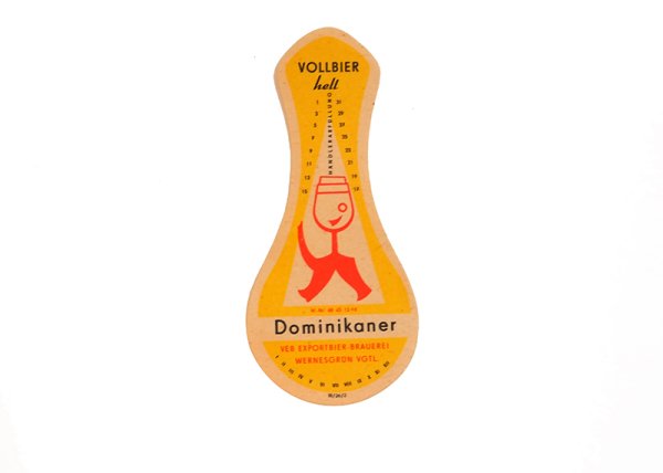 画像1: 東ドイツビールラベル44　ドミニカーナー