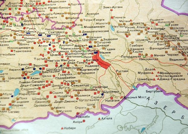 画像2: グルジア　古いマップ