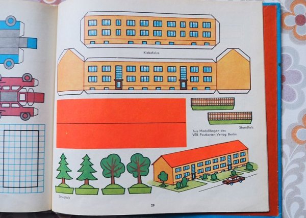 画像3: 東ドイツ　ルドルフ・アーノルド出版　工作本「折って折りたたんで」　　1982年　
