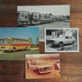 バス・自動車の写真とカードセット