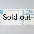 東ドイツ　乗車券　ドレスデン・ボーフム（西ドイツ）往復と座席指定券　1988年4月8日