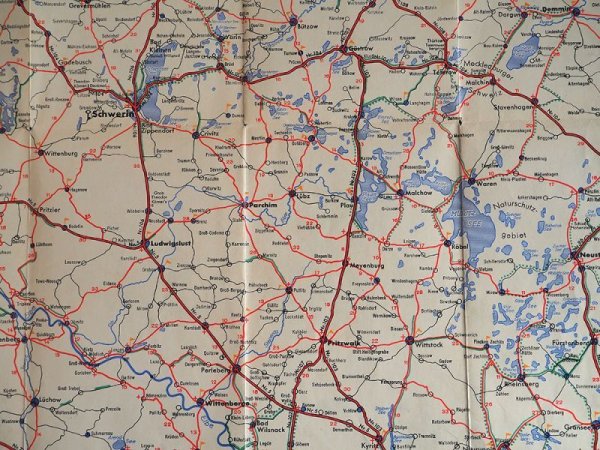 画像4: NSドイツ　1936-37年　アラルカルテ　ロードマップ　2　北ドイツ　