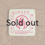東ドイツ　ヴィンテージビールコースター　マクデブルクビール　