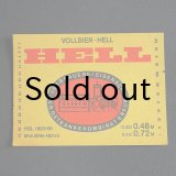 東ドイツ　ビールラベル4　アイゼナハ・エアフルト　ヘルL　