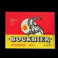 東ドイツ　ビールラベル18　リューブ醸造所　ボック