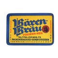東ドイツ　ビールラベル19　ドレスデンフランケン醸造所　ベーレンブロイ