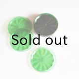東ドイツ　K・ゼープニッツ　プラスチックコースターセット　グリーン　ケース入り