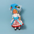 画像1: ドイツ　民族衣装人形　ミニ　ゾルブ (1)