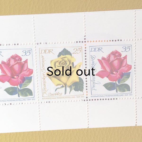 画像6: 東ドイツ　エアフルト　IGA 1972年　バラの切手ブック