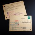 画像3: 東ドイツ　納品領収書ポストカード　タイプ打ち　6枚セット (3)