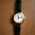 画像1: 東ドイツ　ヴィンテージ手巻き腕時計　ルーラ　ゴールドフレーム　婦人用 (1)