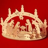 ドイツ　ドレスデンクリスマスマーケット　シュヴィップボーゲン　Lサイズ　クリッペ