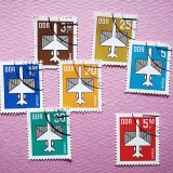 東ドイツ　航空切手　1987年　CTO 