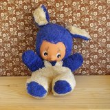 東ドイツ　ゾ二社　ラバーフェイスドール　ブルー