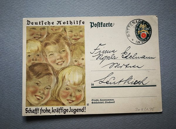 画像1: ドイツ　慈善はがき　1930年3月14日