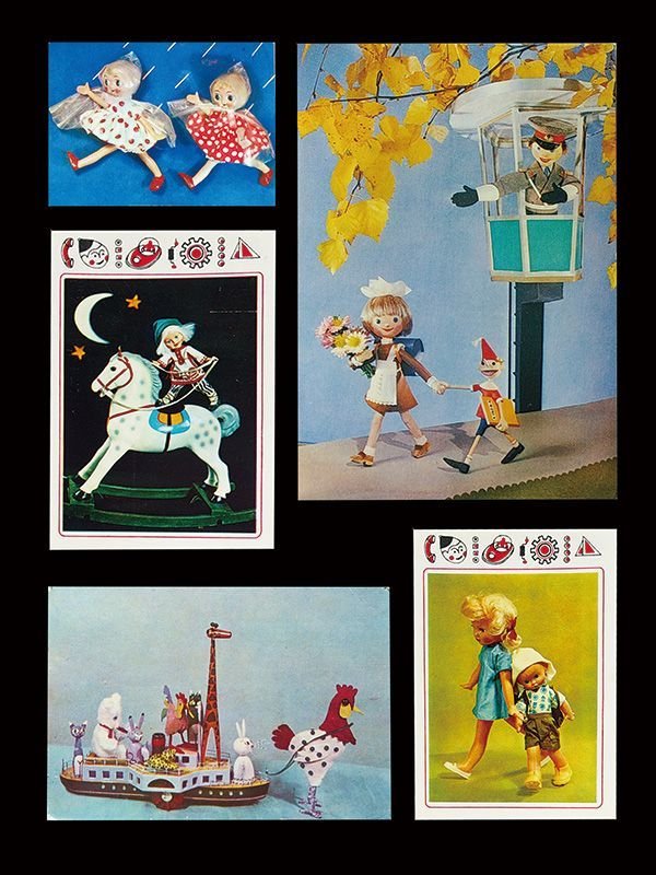 画像5: イスクラ　コメコンデザインシリーズ7　「在りし日の一枚」　ソヴィエト・ロシアのポストカード255枚