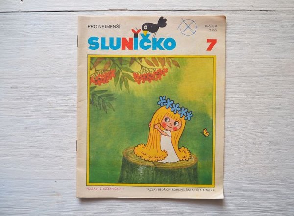 画像1: チェコスロヴァキア　子供雑誌　スルニーチコ　1975年7