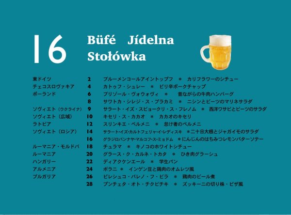 画像2: コメコンデザインシリーズ（29）　「在りし日の食堂で」社会主義食堂レシピ　vol.16