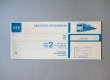 画像1: 東ドイツ　乗車券　ドレスデン・ボーフム（西ドイツ）往復と座席指定券　1988年4月8日 (1)