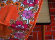 画像3: 東ドイツ　ティークロス　オレンジ花 (3)