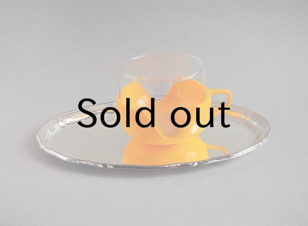 画像3: 東ドイツ　ステンレスカフェトレイ (3)