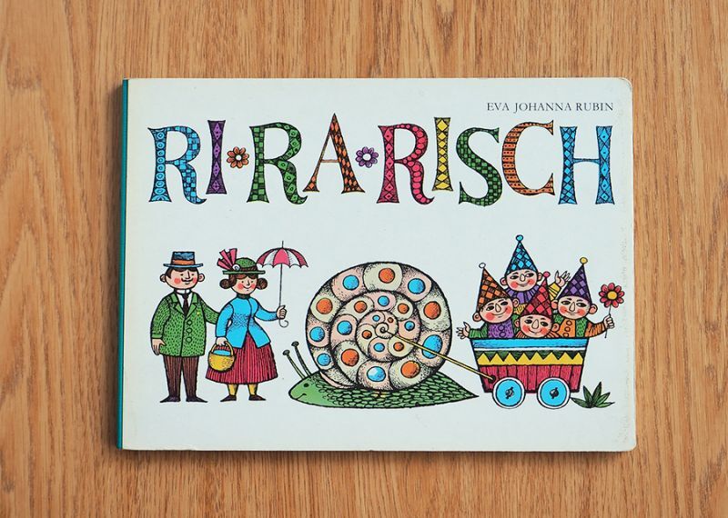 東ドイツ Ri・Ra・Risch 詩の絵本 ボードブック 1987年 - イスクラ